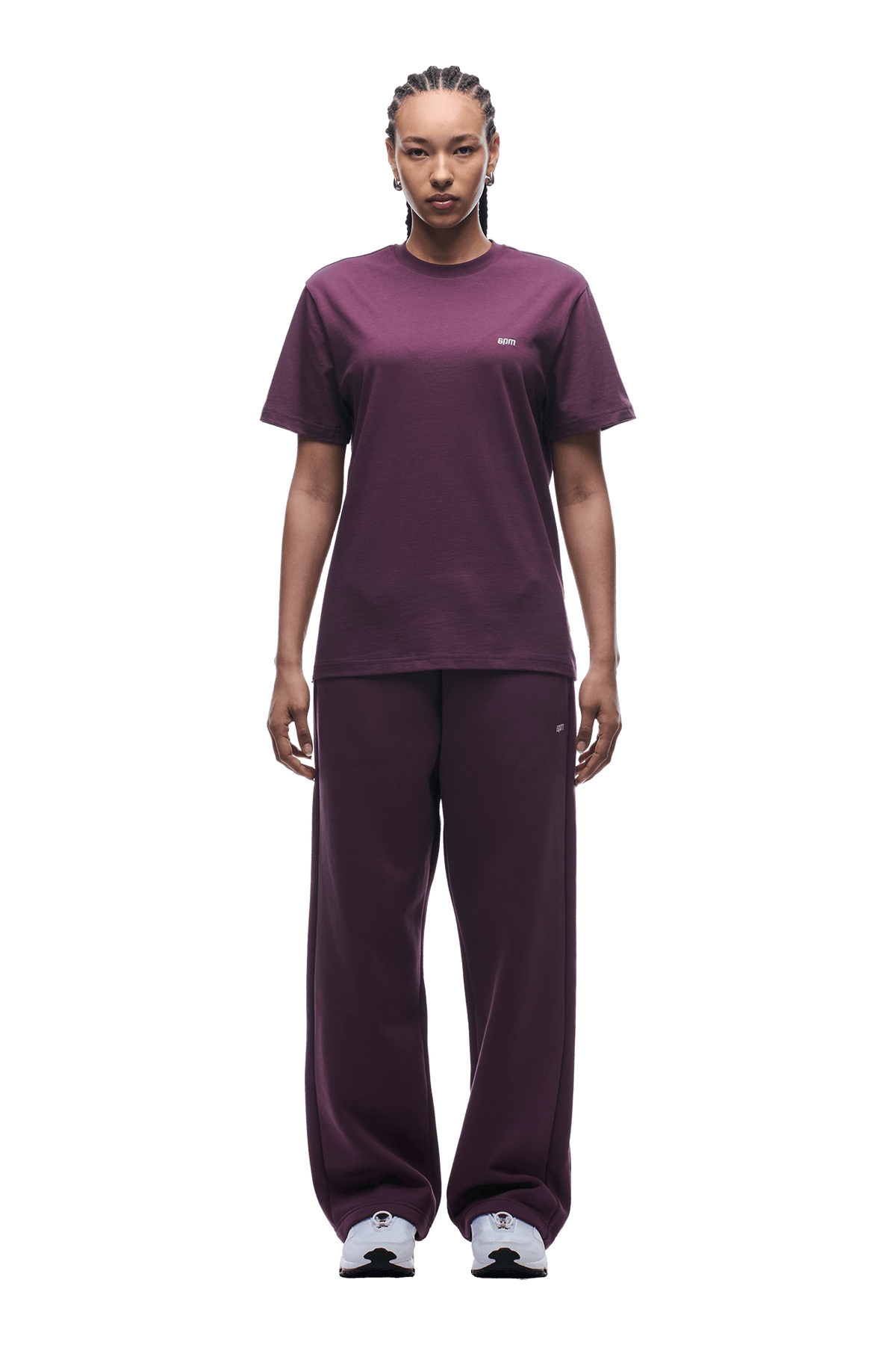 T-SHIRT REGULAR FIT PLUM