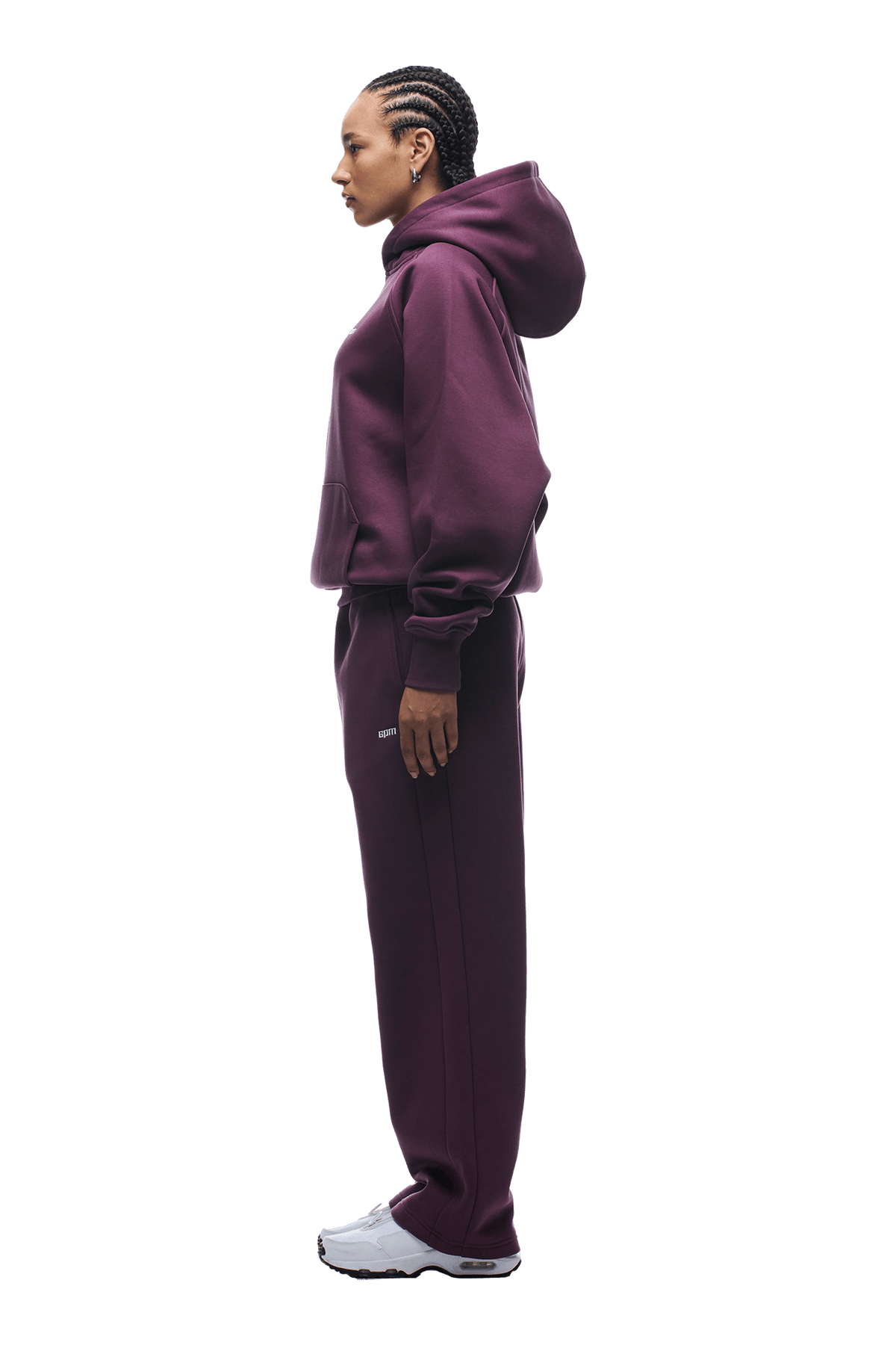 HOODIE PLUM