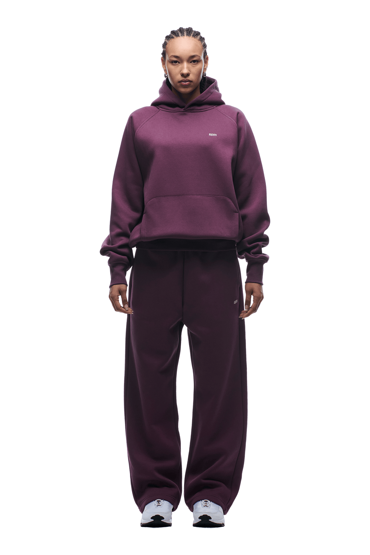 HOODIE PLUM