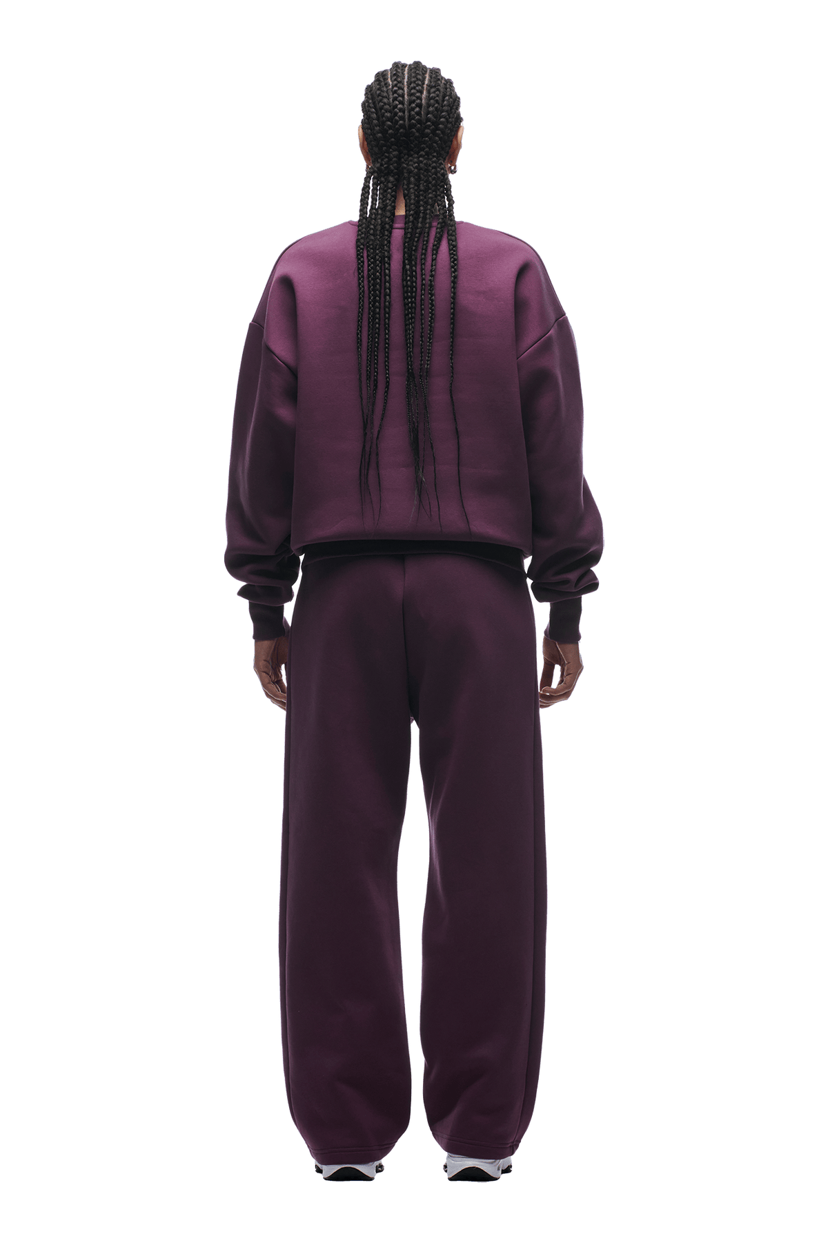 CREWNECK PLUM