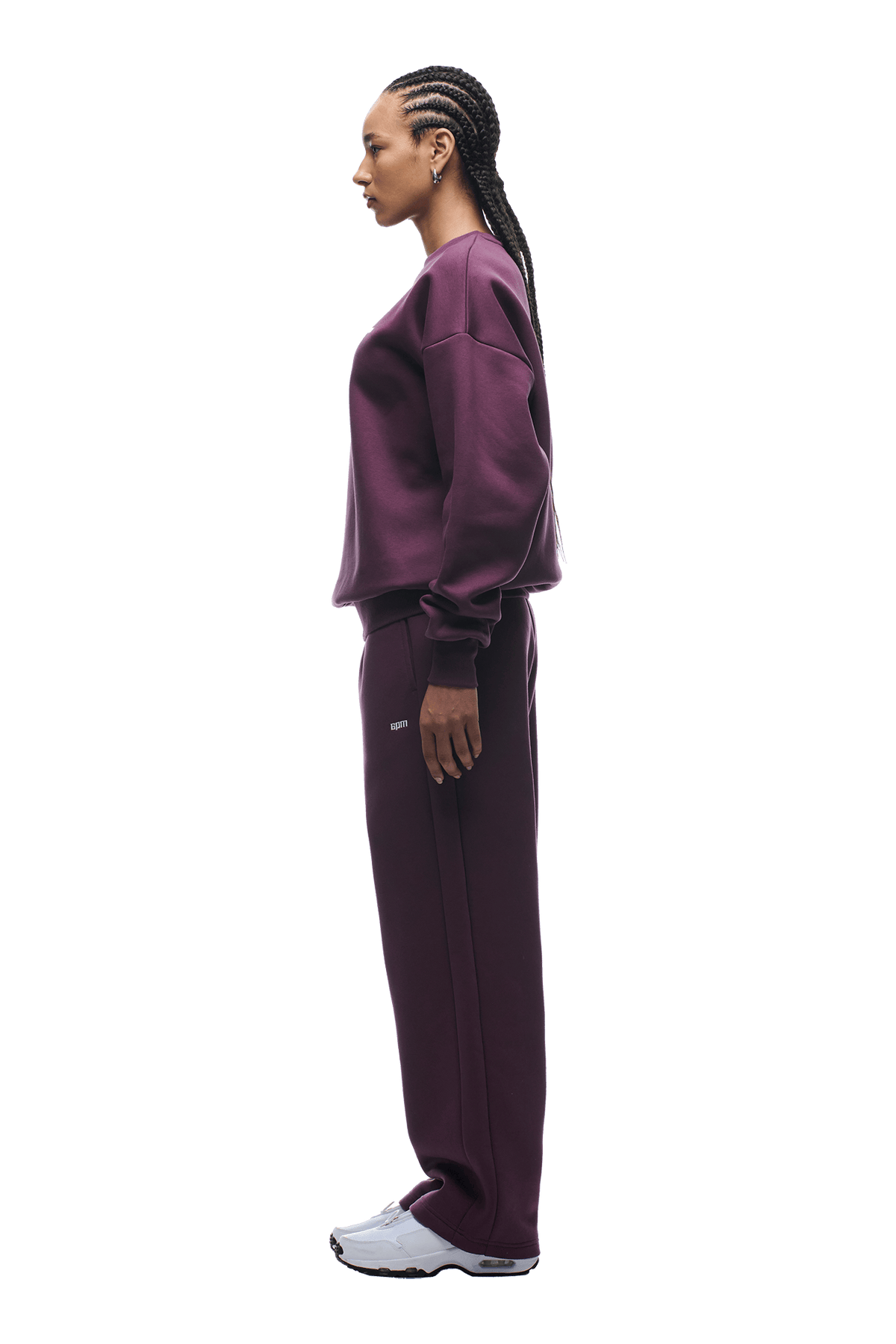 CREWNECK PLUM