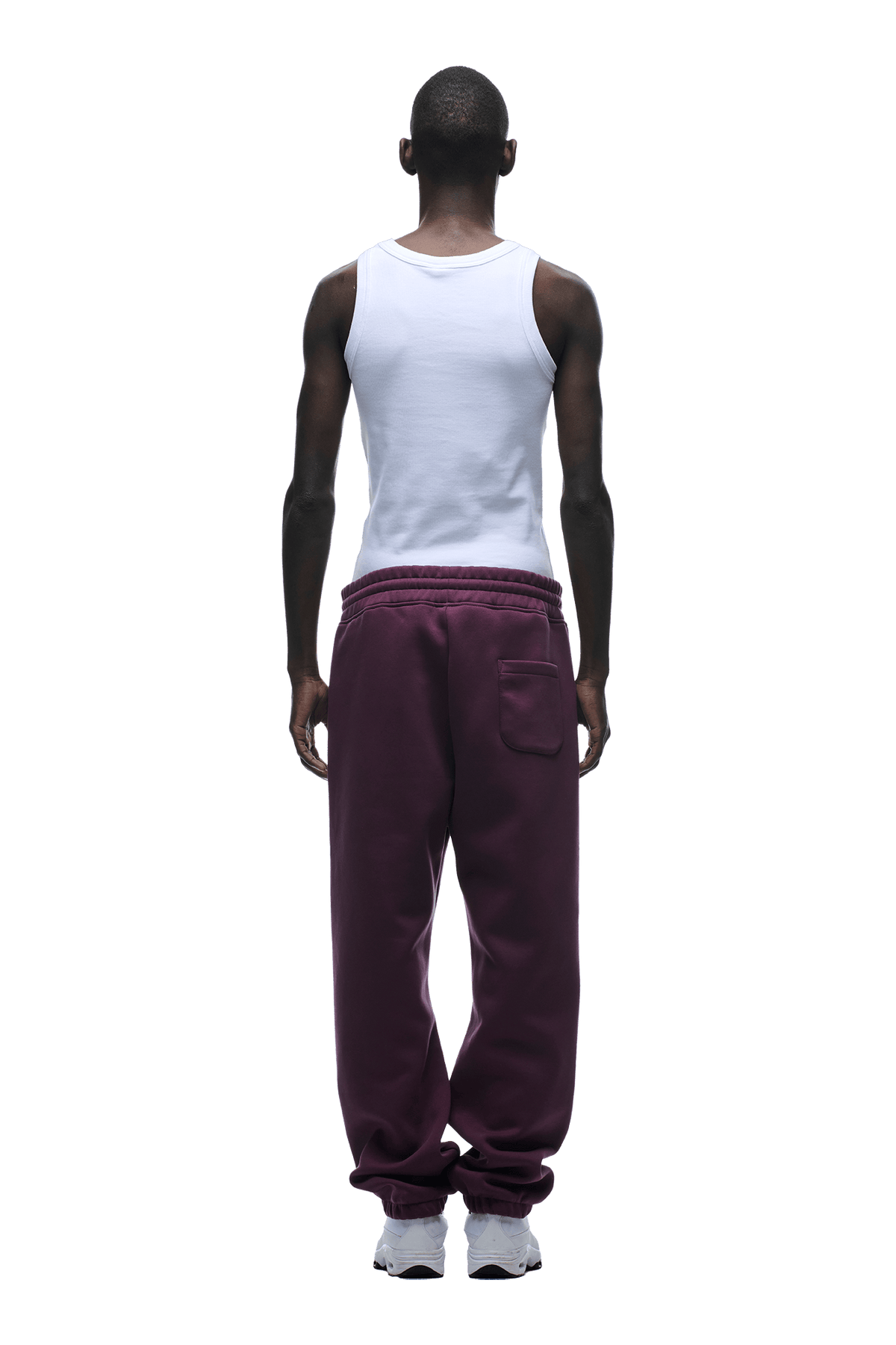 CUFF JOGGER PLUM