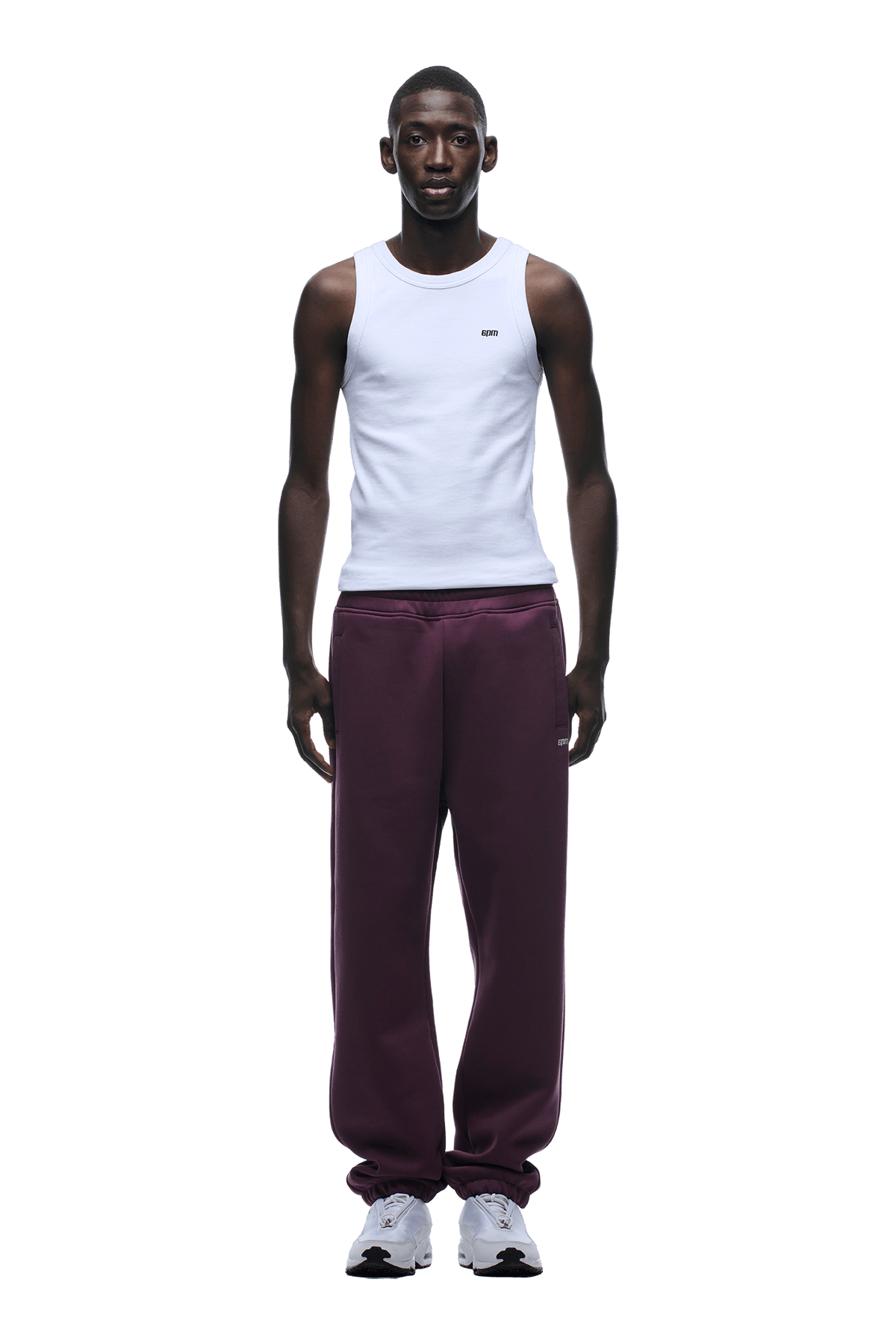 CUFF JOGGER PLUM