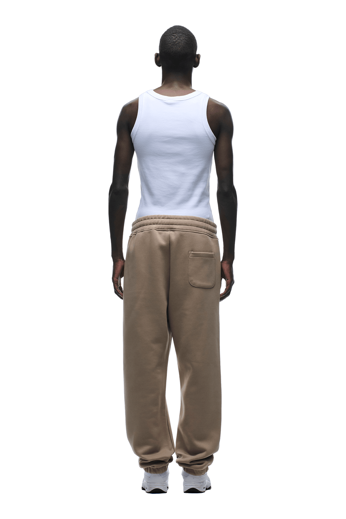 CUFF JOGGER MOCCA CREAM