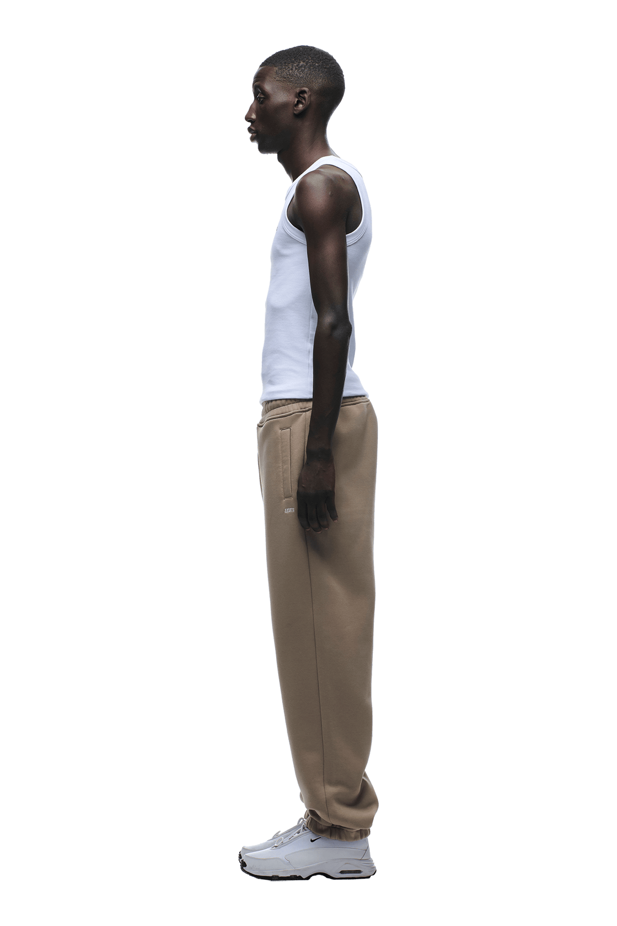 CUFF JOGGER MOCCA CREAM