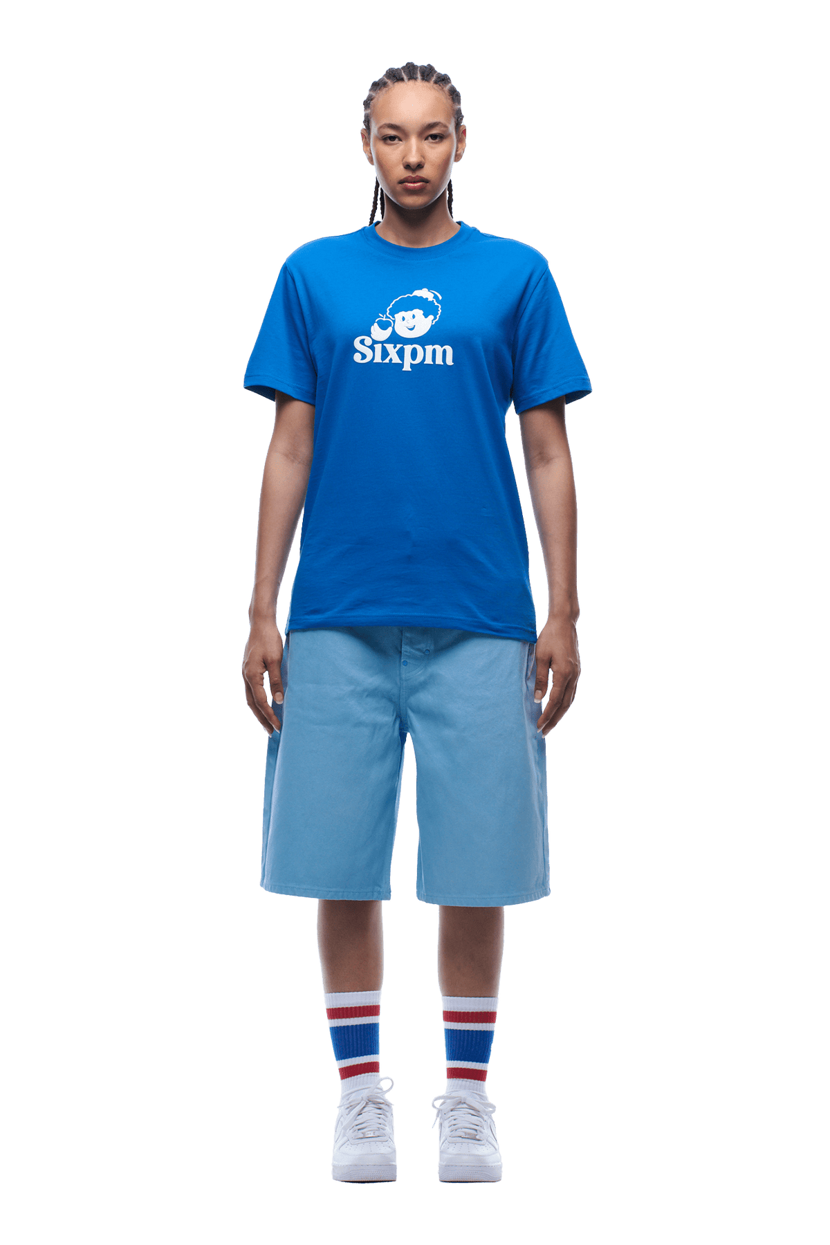 APPLE BOY TEE BLUE