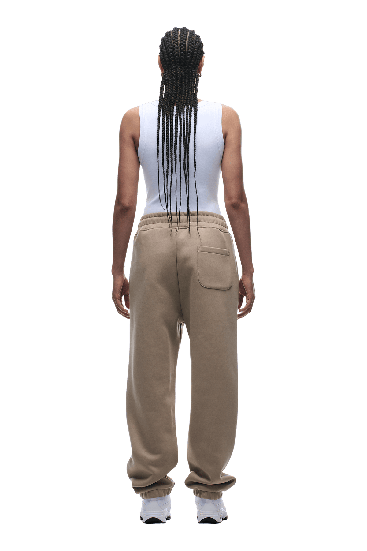 CUFF JOGGER MOCCA CREAM