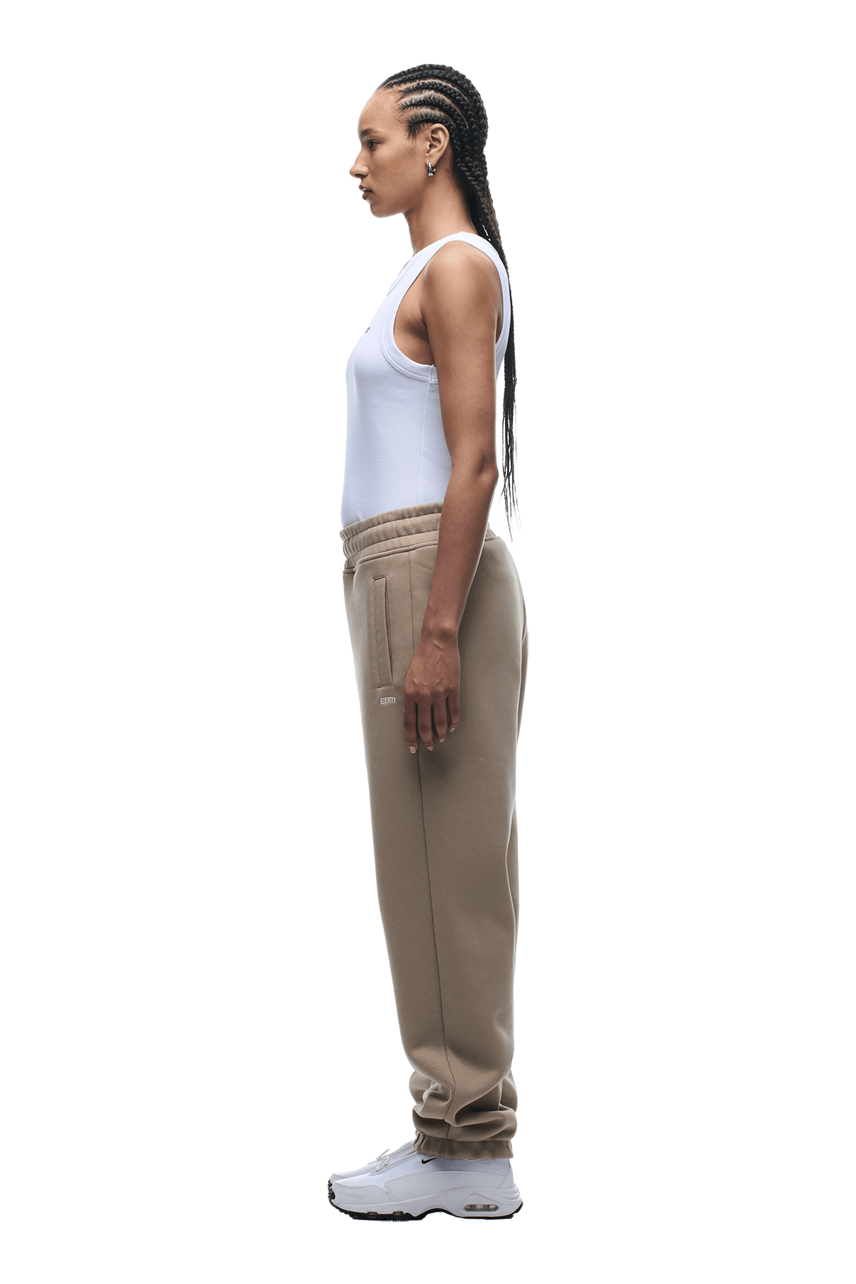 CUFF JOGGER MOCCA CREAM