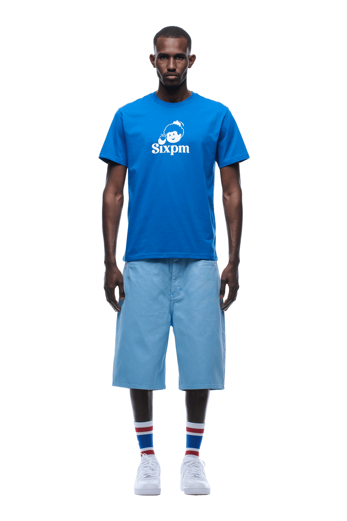 APPLE BOY TEE BLUE