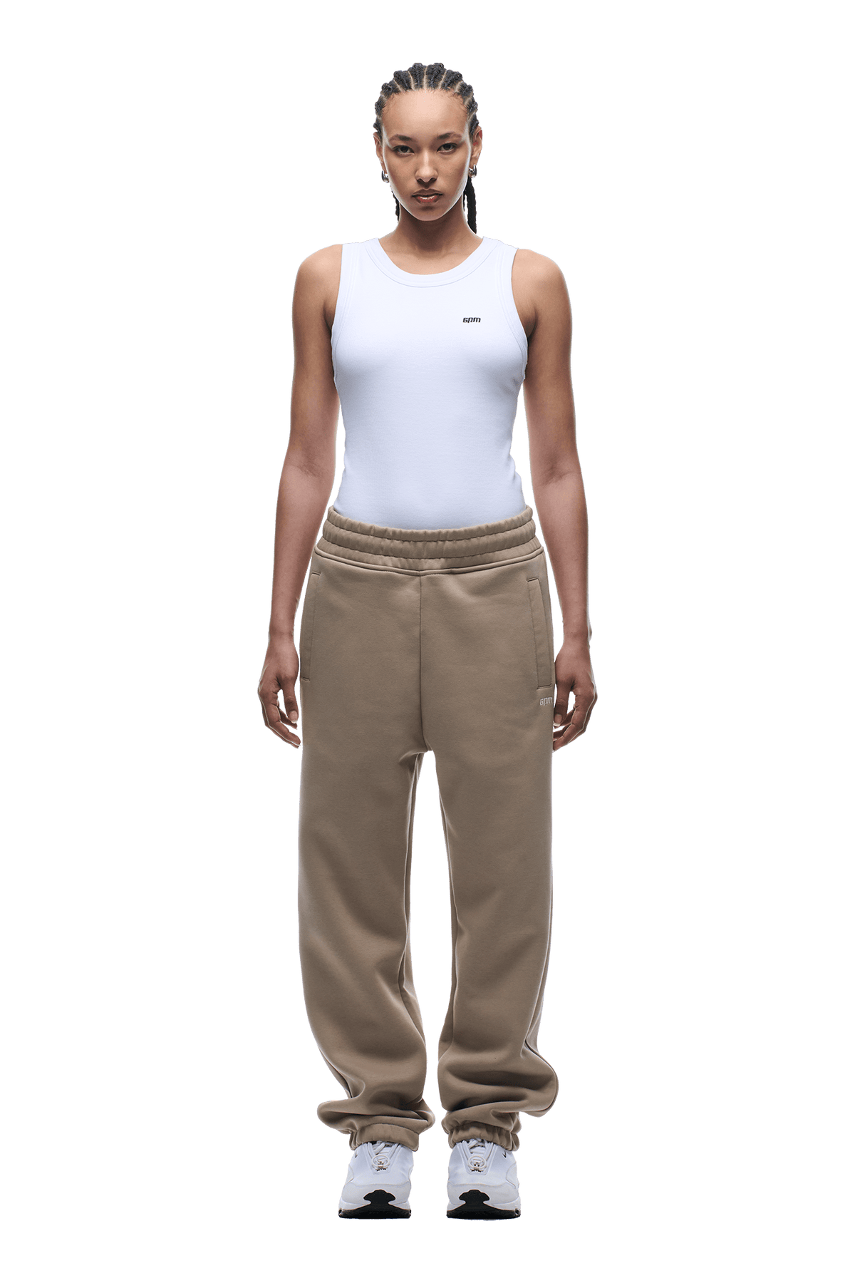 CUFF JOGGER MOCCA CREAM
