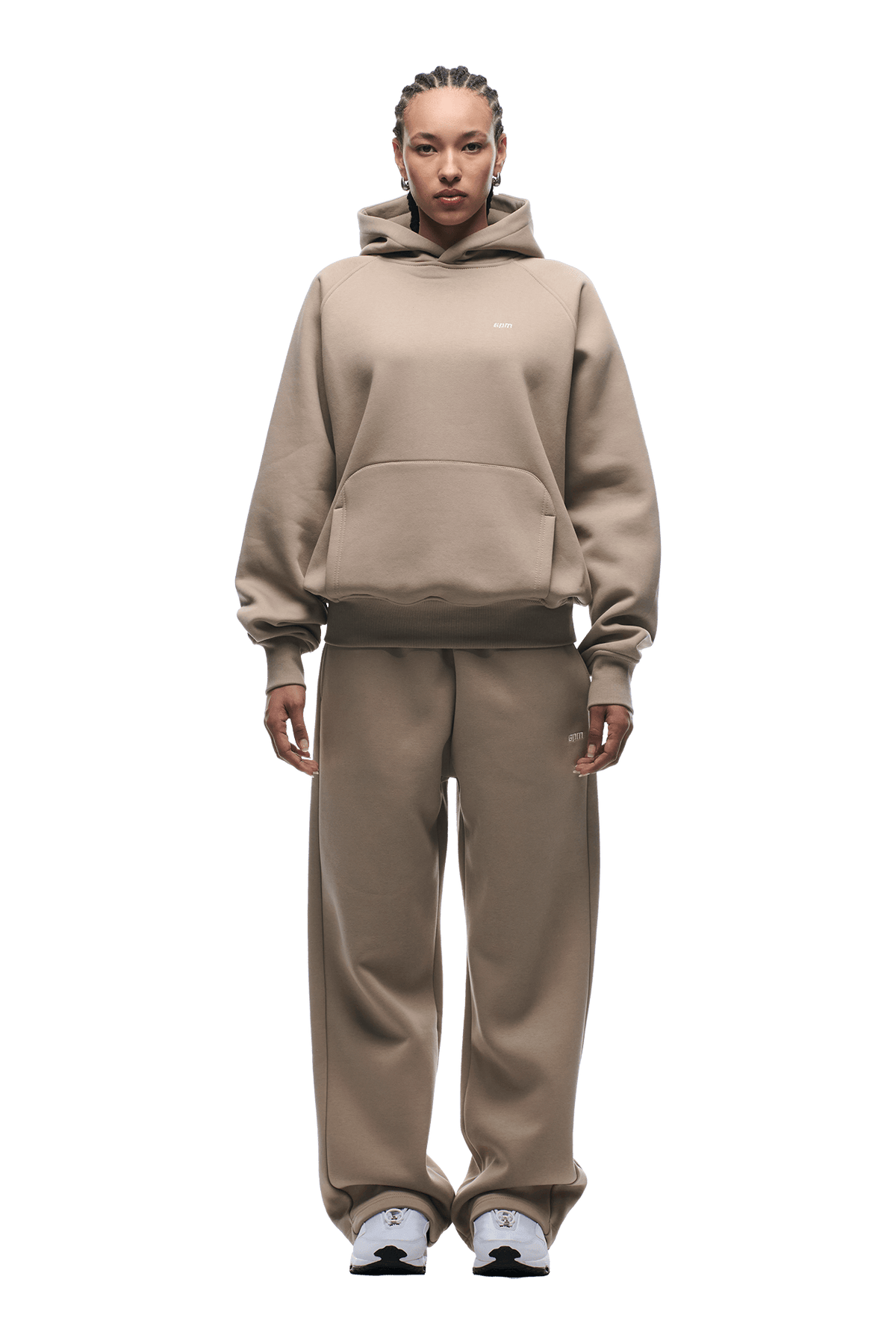 HOODIE MOCCA CREAM