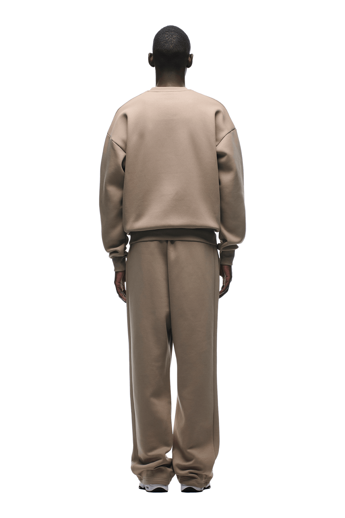 CREWNECK MOCCA CREAM