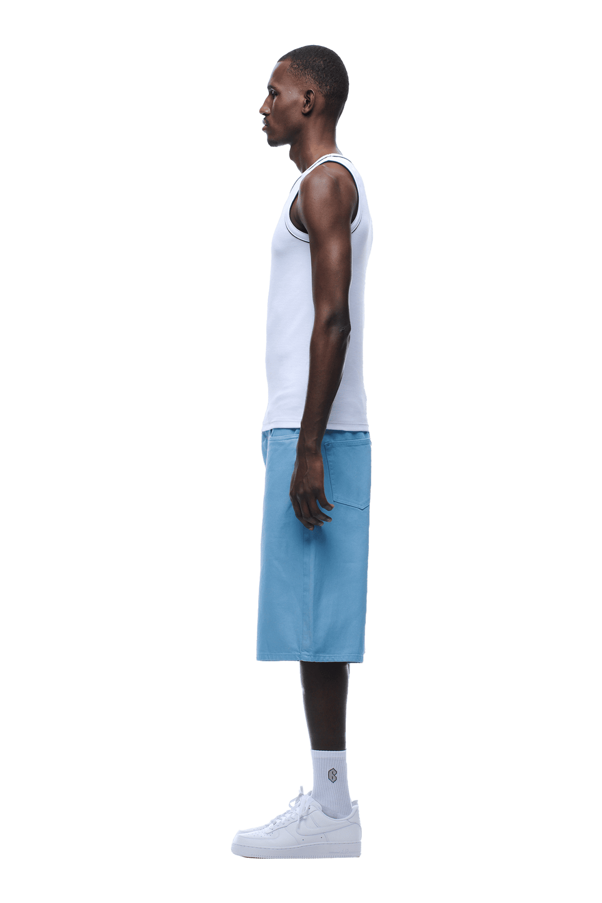 TANKTOP WHITE/NAVY