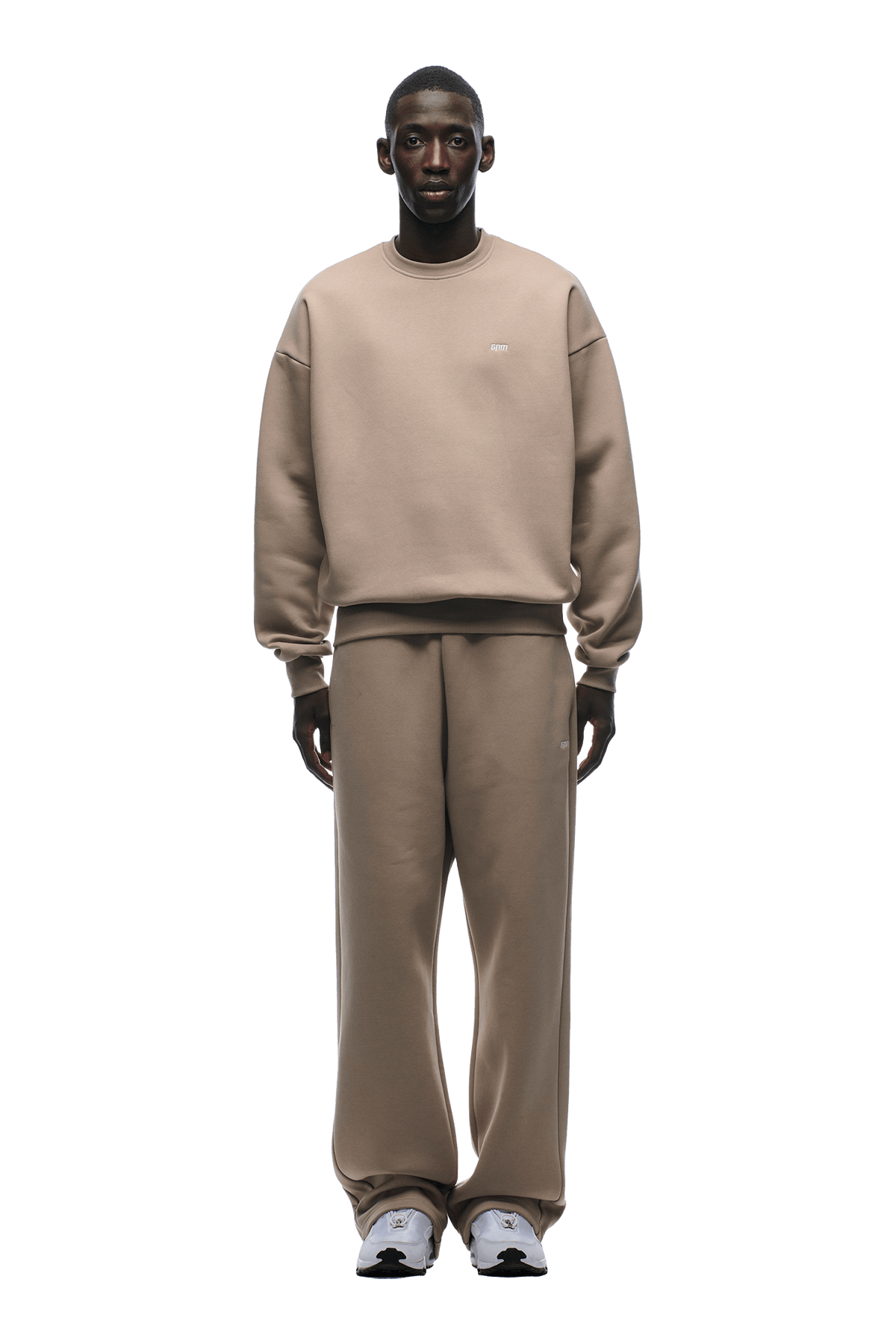 CREWNECK MOCCA CREAM