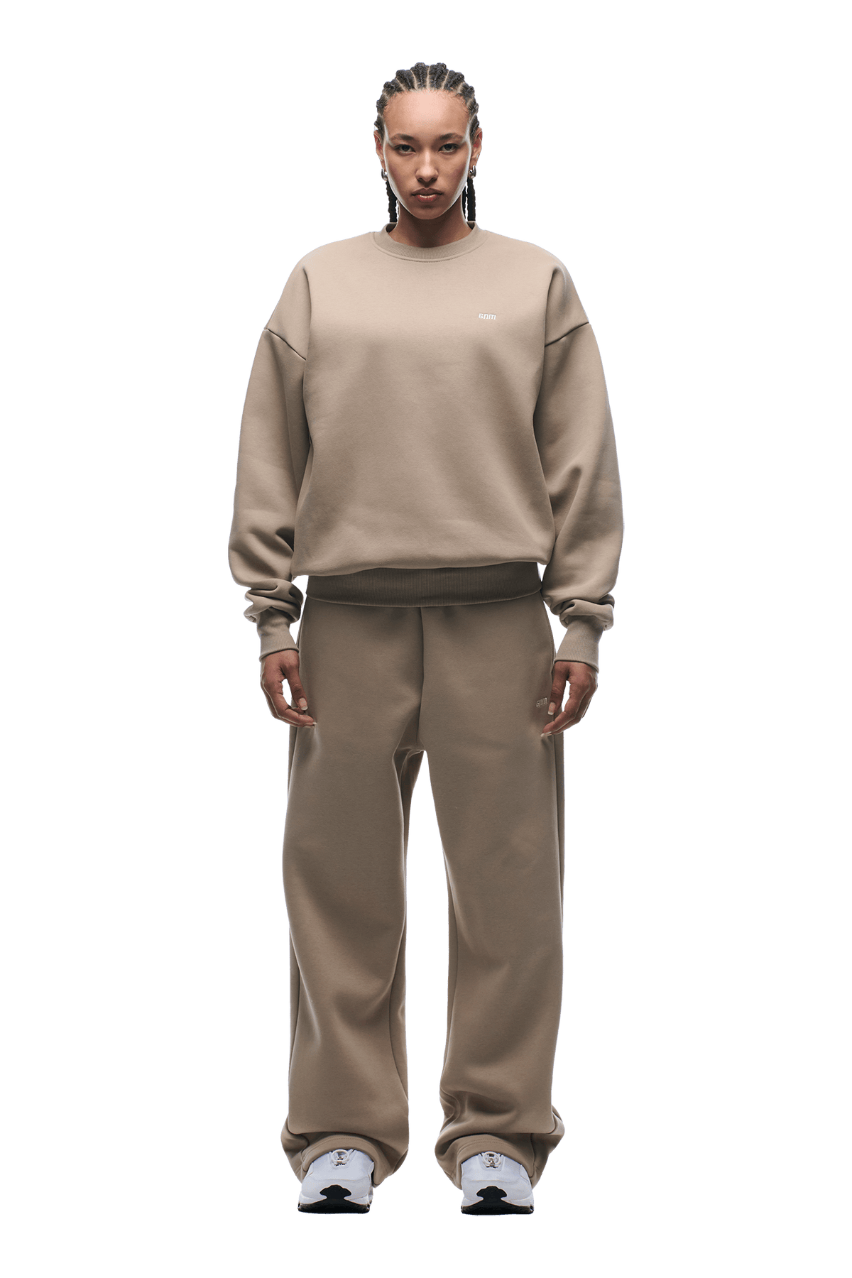 CREWNECK MOCCA CREAM
