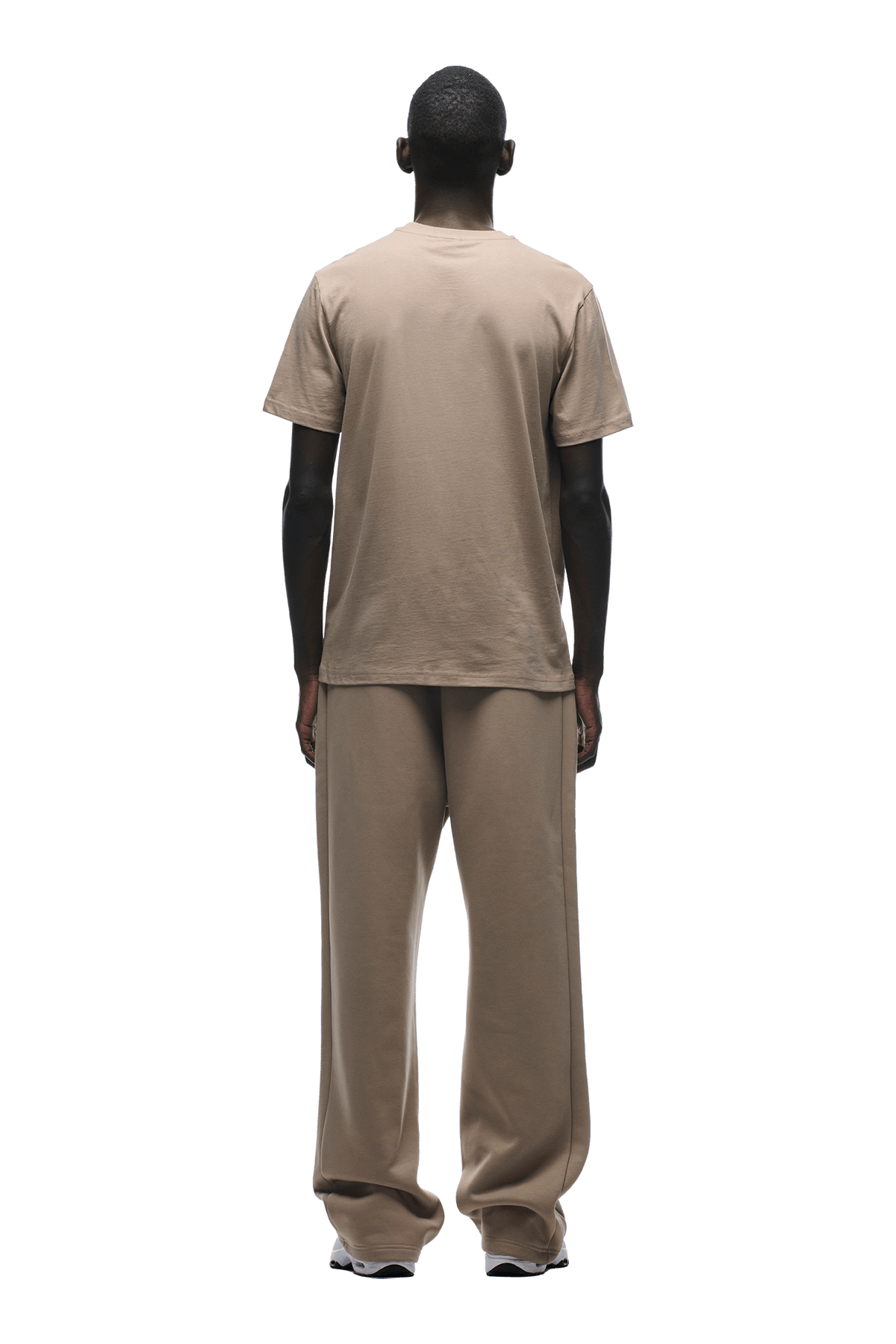 T-SHIRT REGULAR FIT MOCCA CREAM