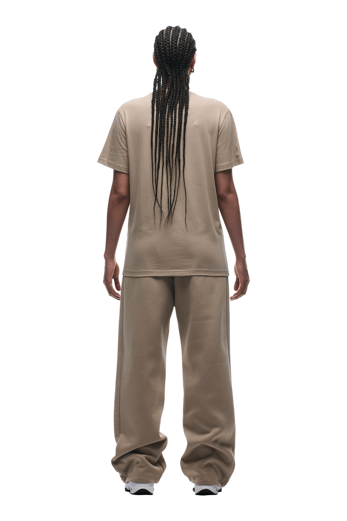 T-SHIRT REGULAR FIT MOCCA CREAM
