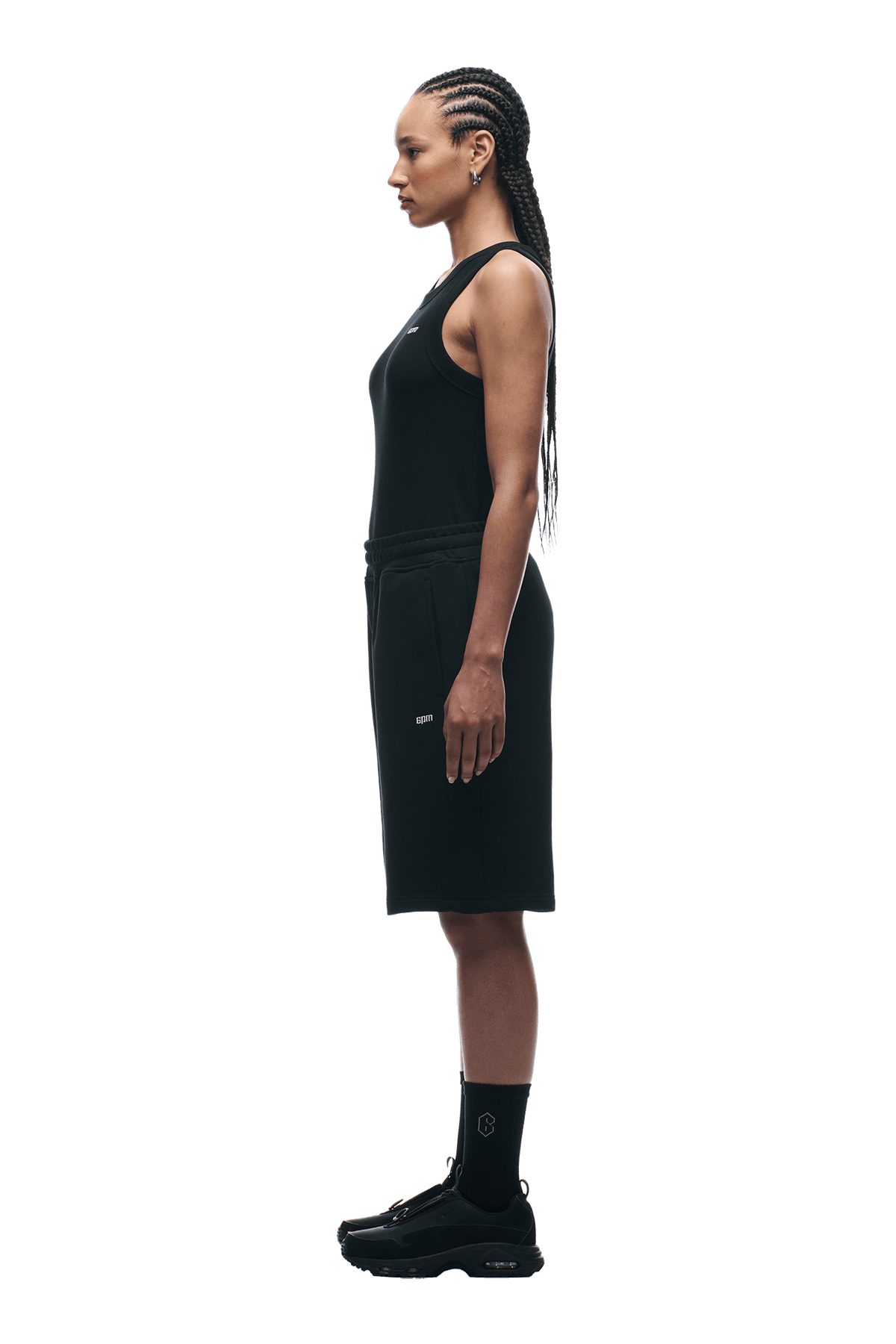 6PM+ SHORTS BLACK