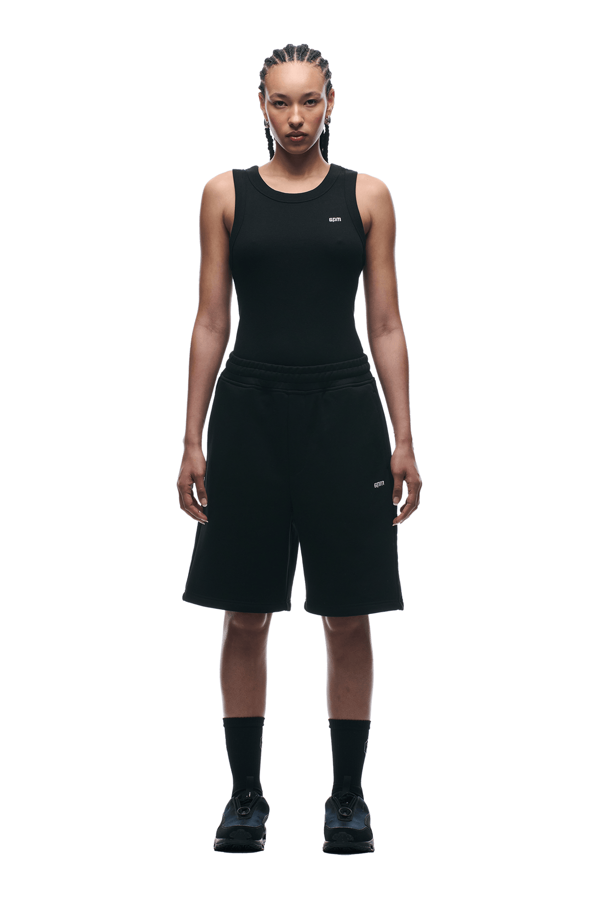 6PM+ SHORTS BLACK