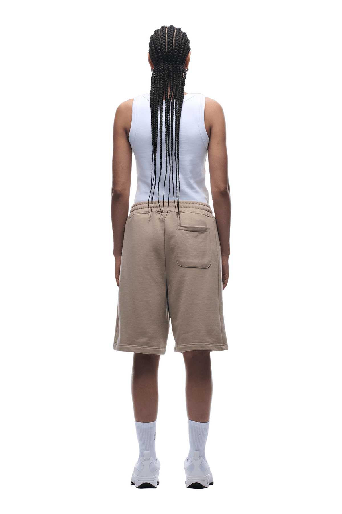 6PM+ SHORTS MOCCA CREAM