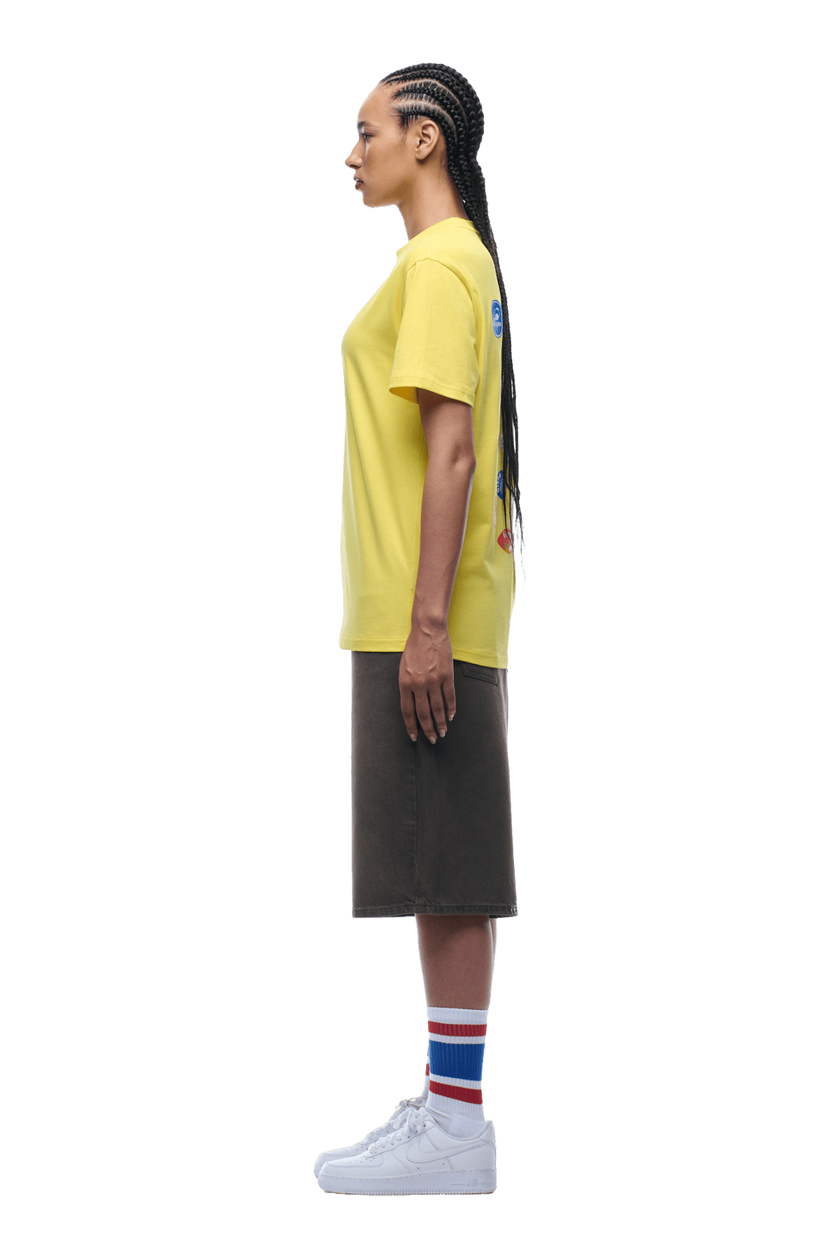 BANANA STICKER TEE YELLOW