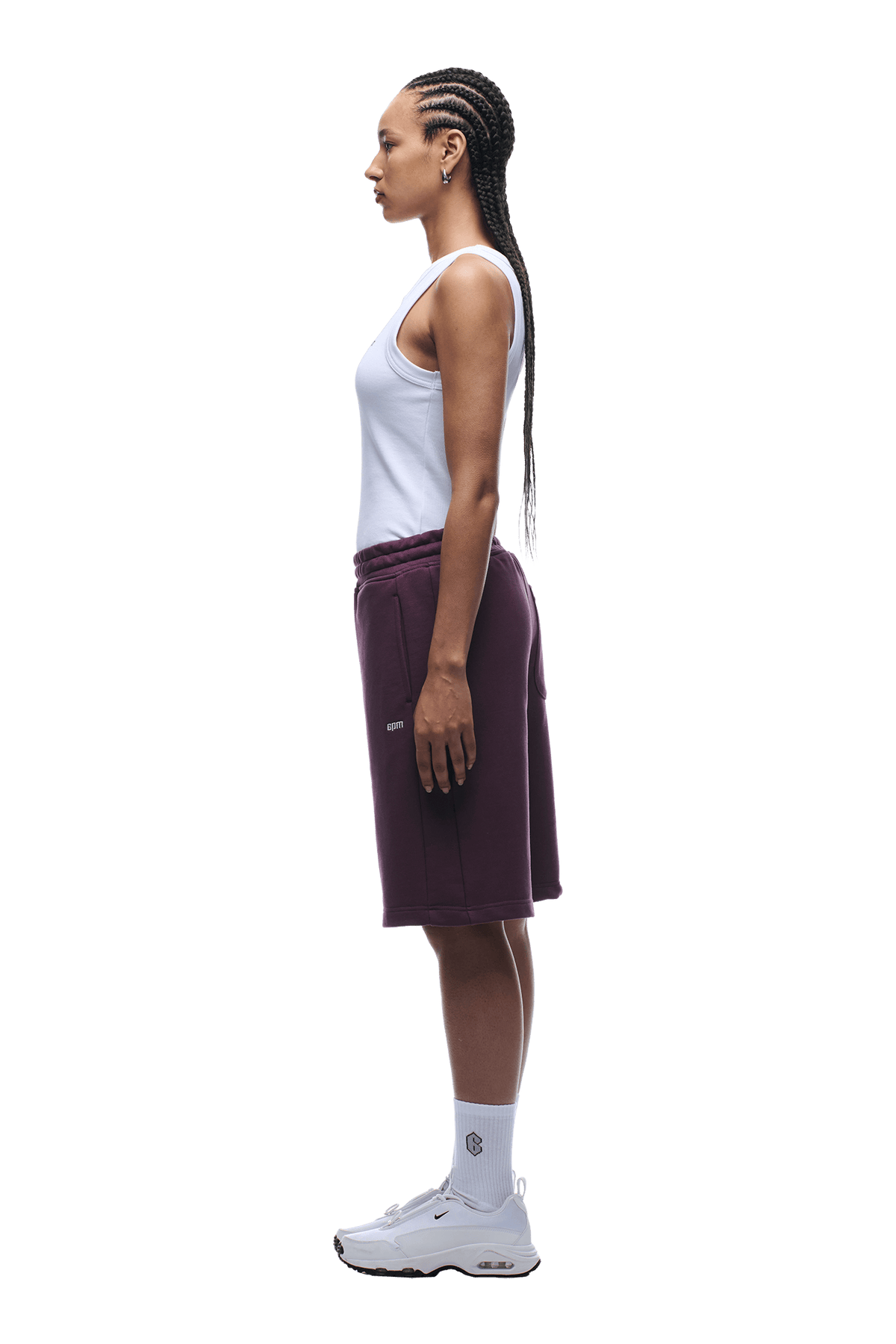 6PM+ SHORTS PLUM