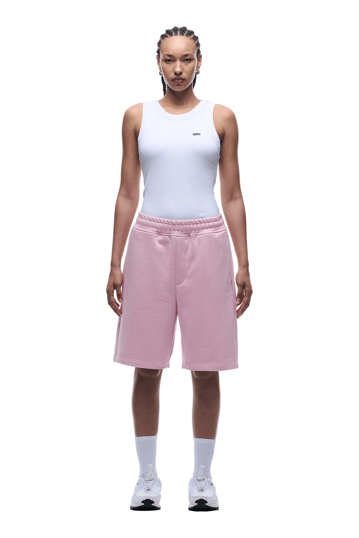 6PM+ SHORTS BABY PINK