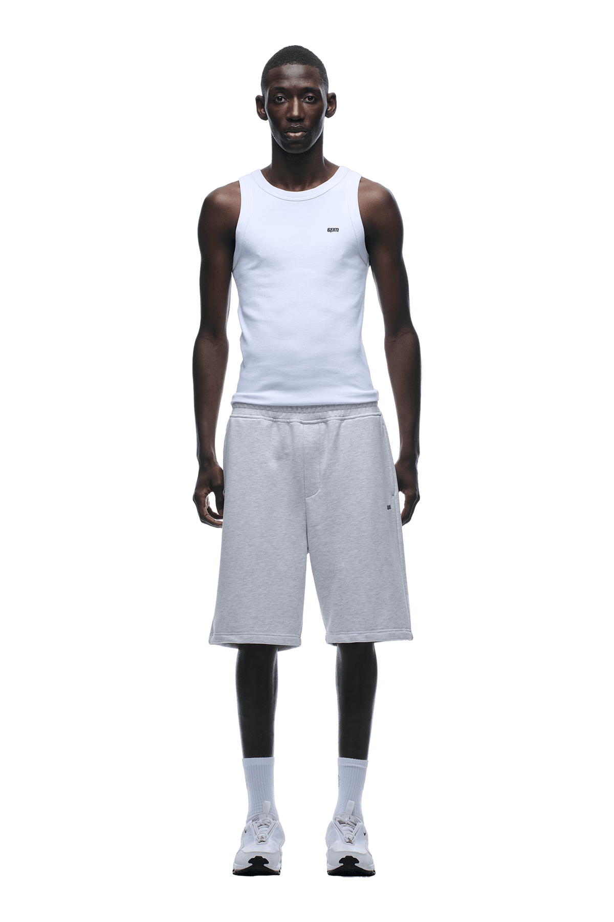 6PM+ SHORTS LIGHT GREY