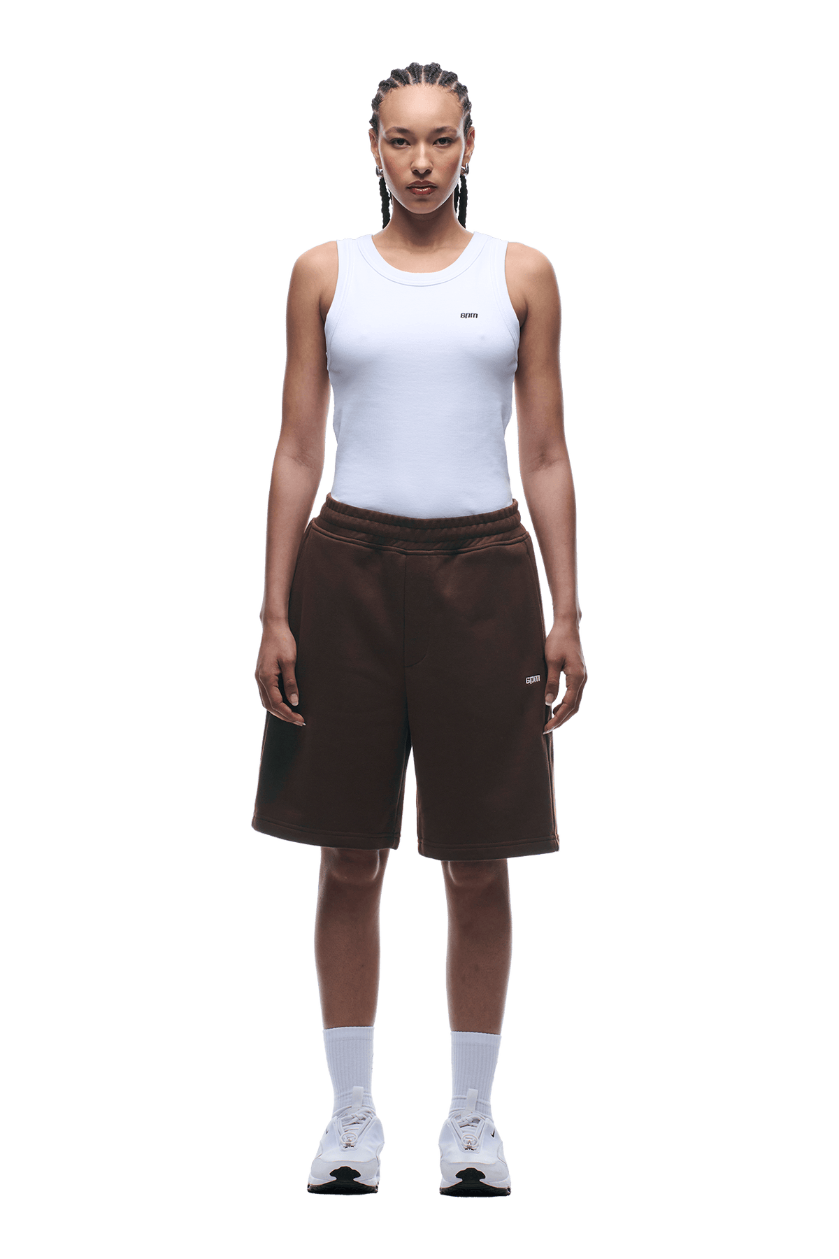 6PM+ SHORTS CHOCOLATE BROWN