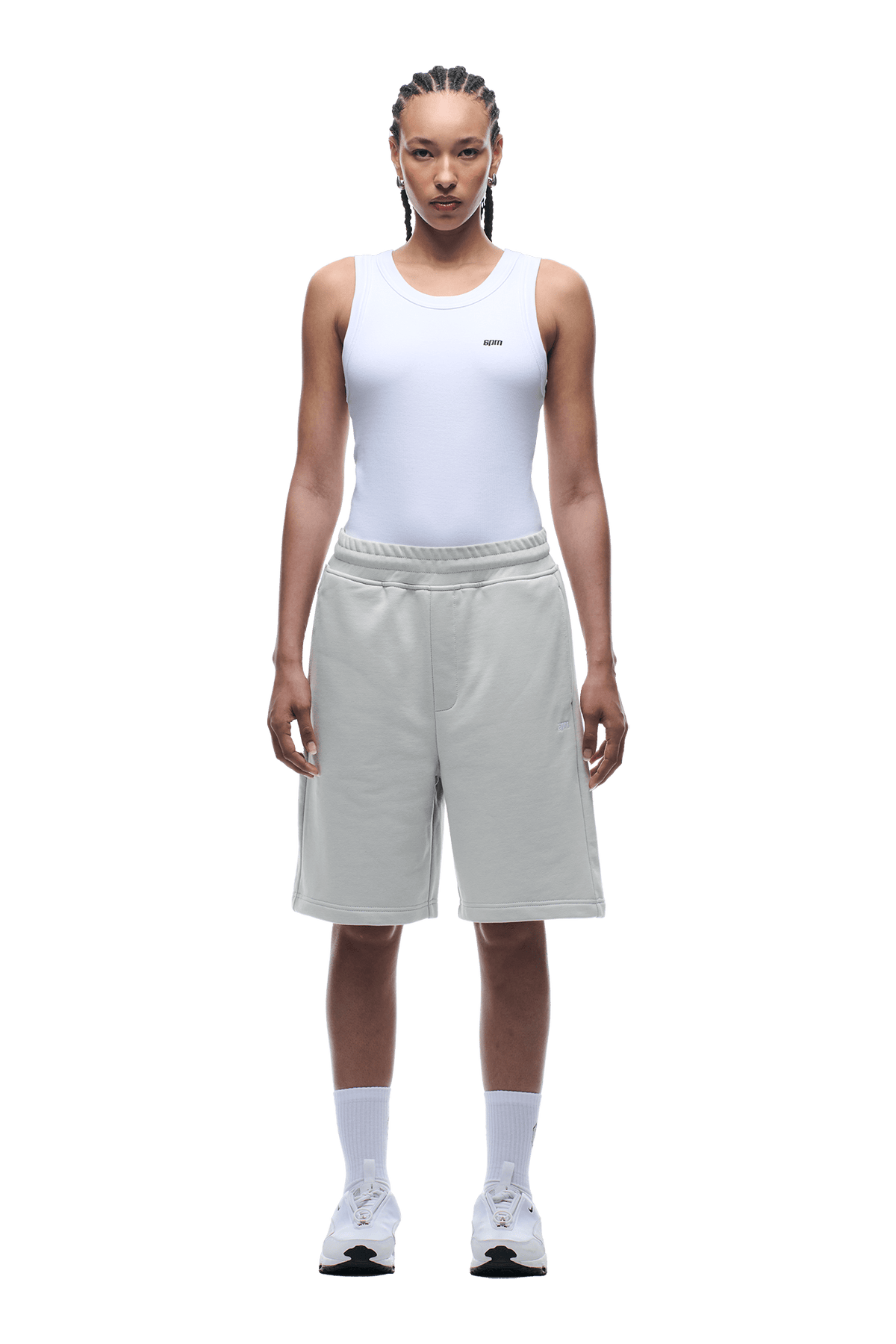 6PM+ SHORTS SMOKE GREY