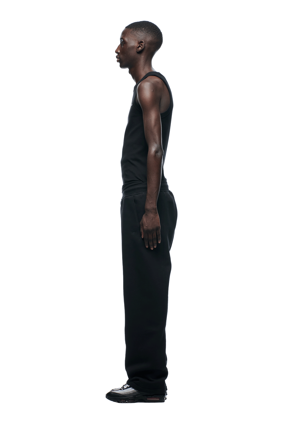6PM+ SLIM FIT JOGGER FADED BLACK
