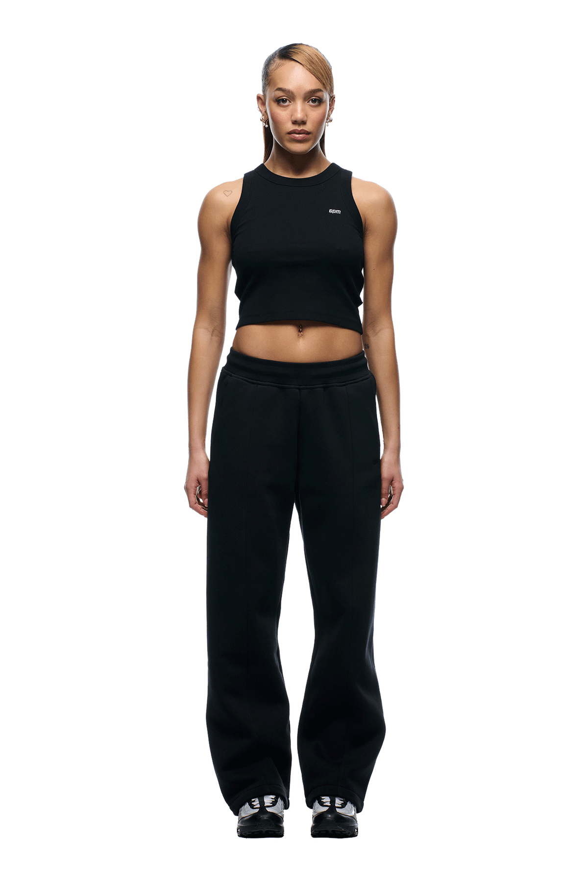 6PM+ SLIM FIT JOGGER FADED BLACK