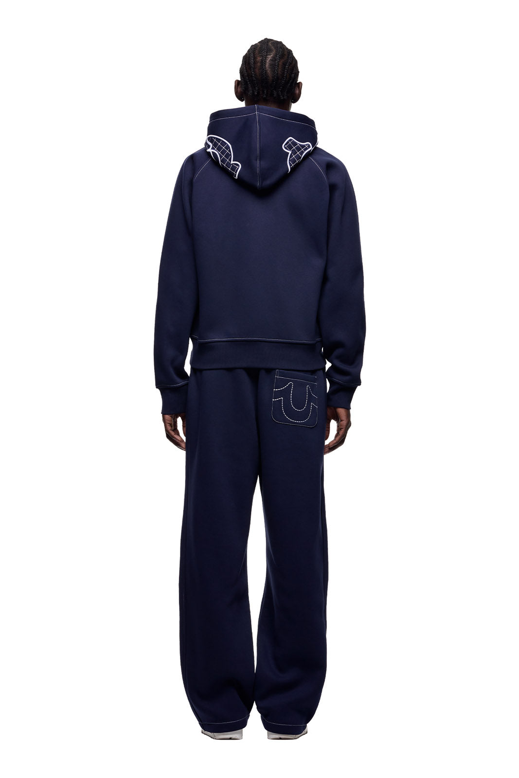 ICONS ZIP HOODIE NAUTICAL BLUE