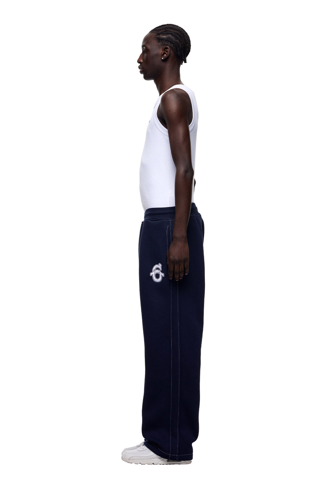 ICONS OPEN LEG JOGGER NAUTICAL BLUE