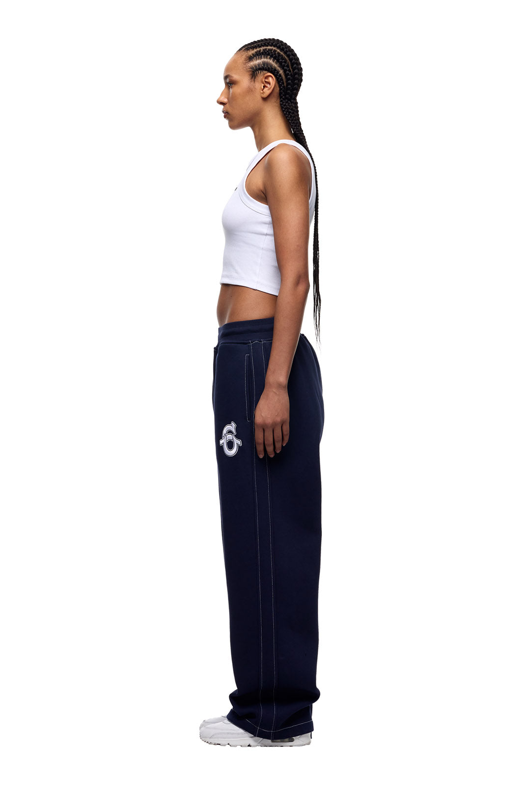 ICONS OPEN LEG JOGGER NAUTICAL BLUE