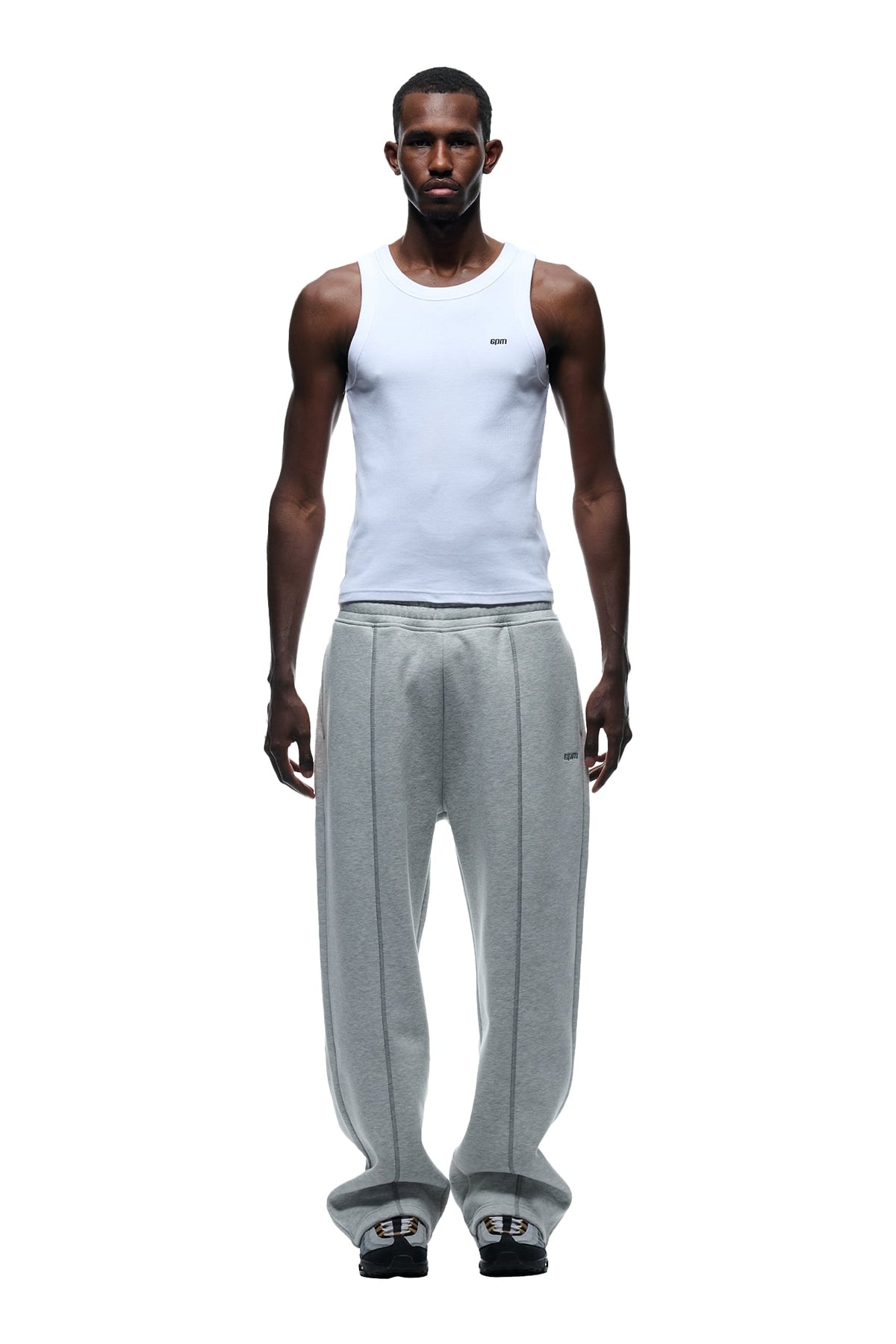 OPEN LEG COVERLOCK GREY