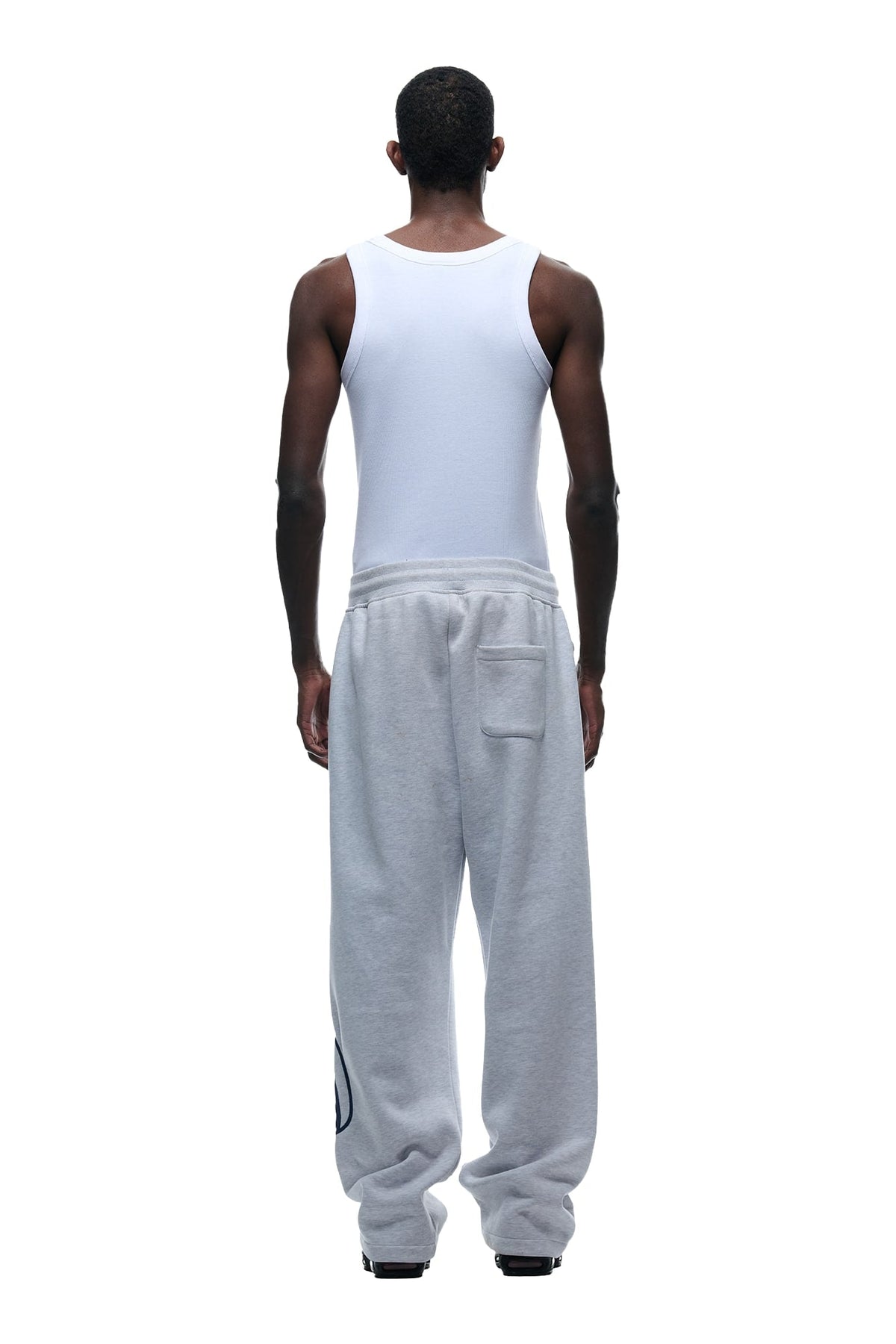 WAVE LOGO OPEN LEG LIGHT GREY
