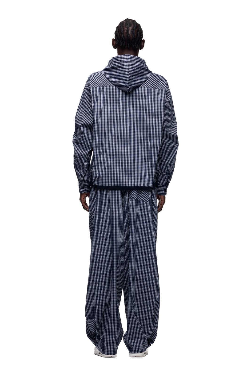 HOODED SHIRT DARK NAVY