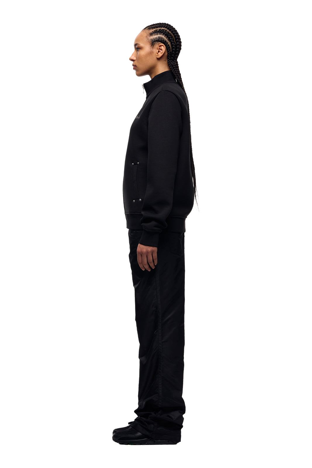 SLIM TRAINER JACKET BLACK