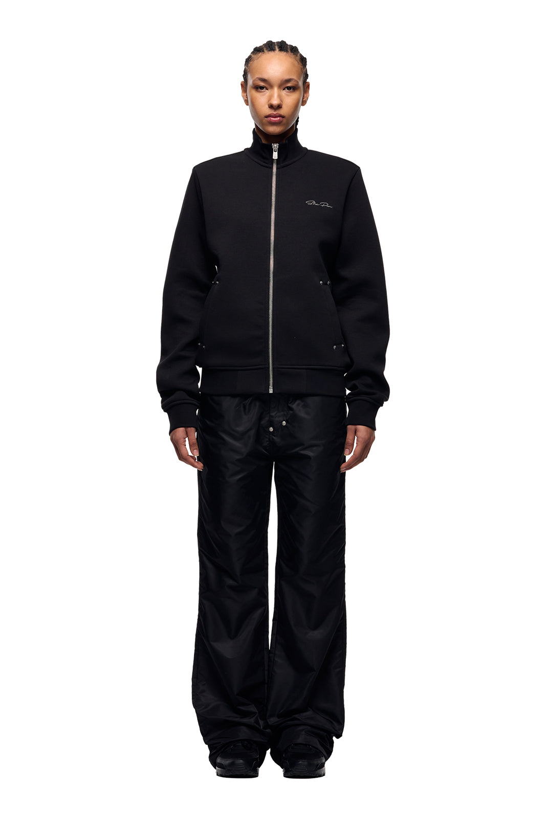 SLIM TRAINER JACKET BLACK
