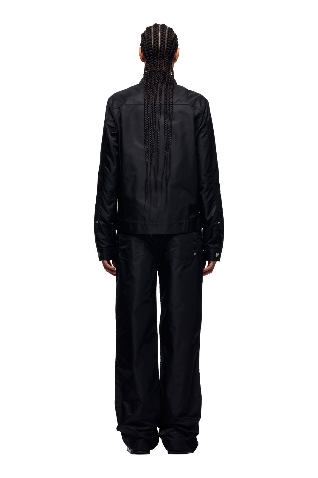 SLIM NYLON JACKET BLACK