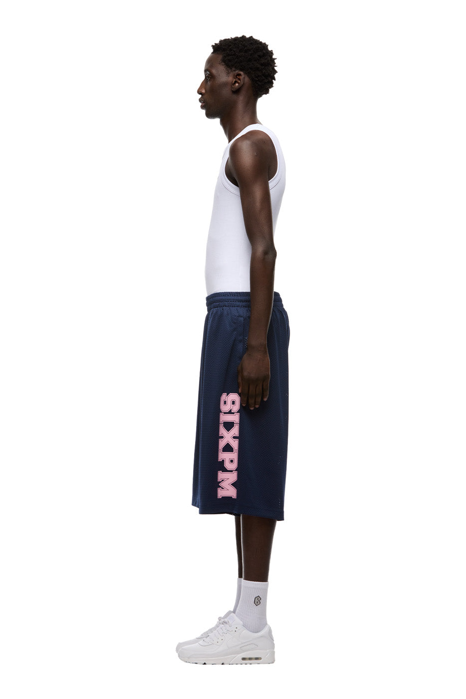LONG MESH SHORTS INK NAVY
