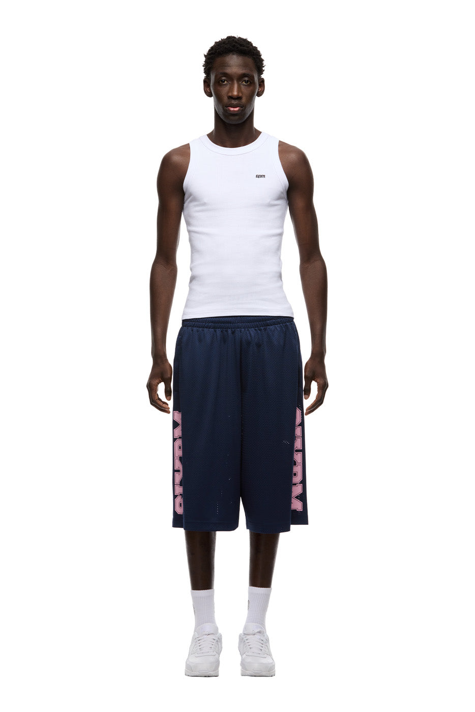 LONG MESH SHORTS INK NAVY