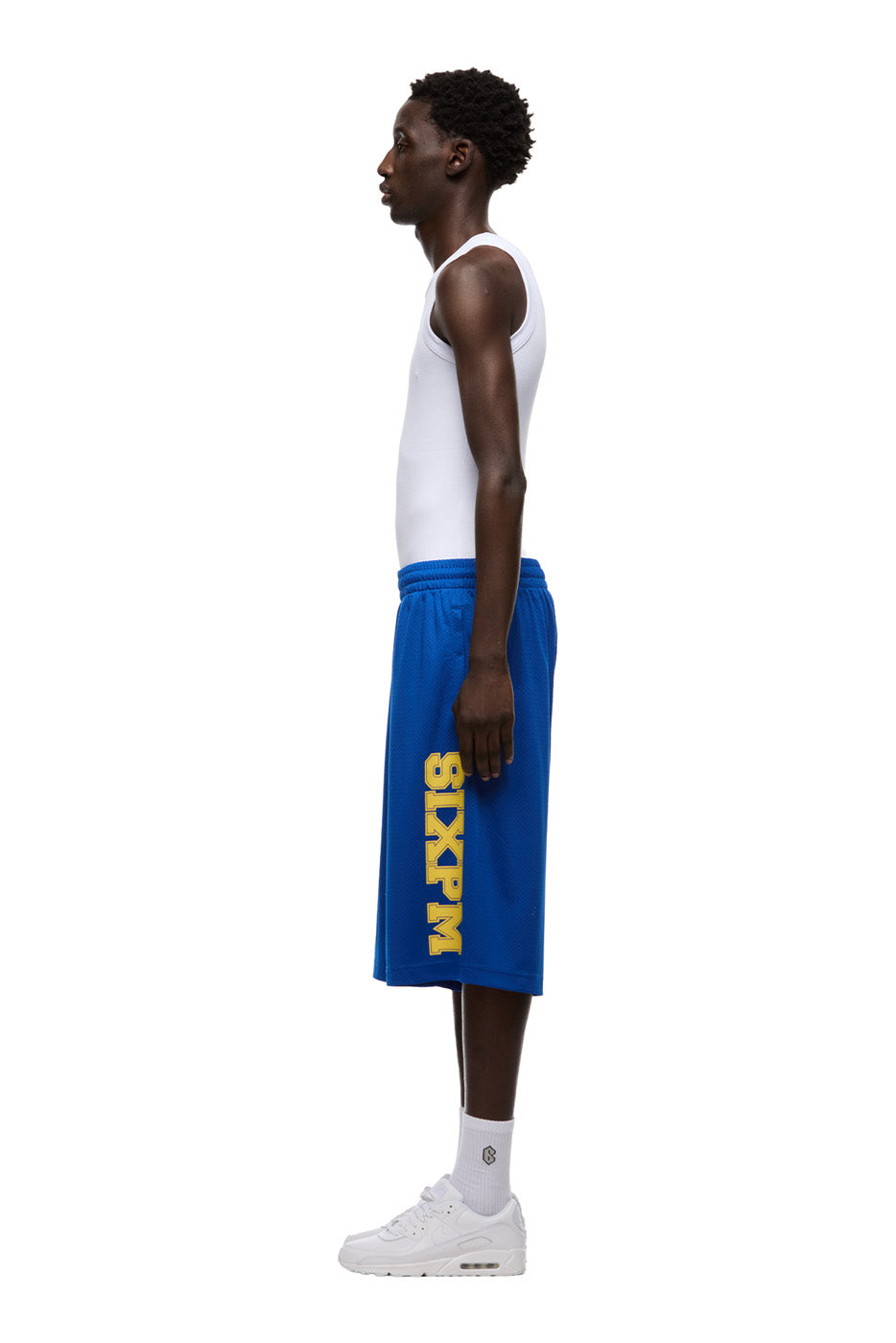 LONG MESH SHORTS SAPPHIRE BLUE