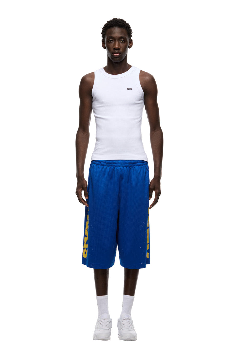 LONG MESH SHORTS SAPPHIRE BLUE