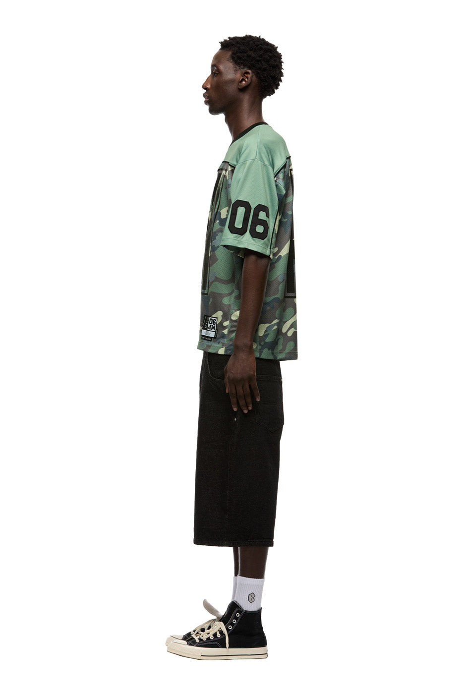 SIX MESH JERSEY PASTEL OLIVE