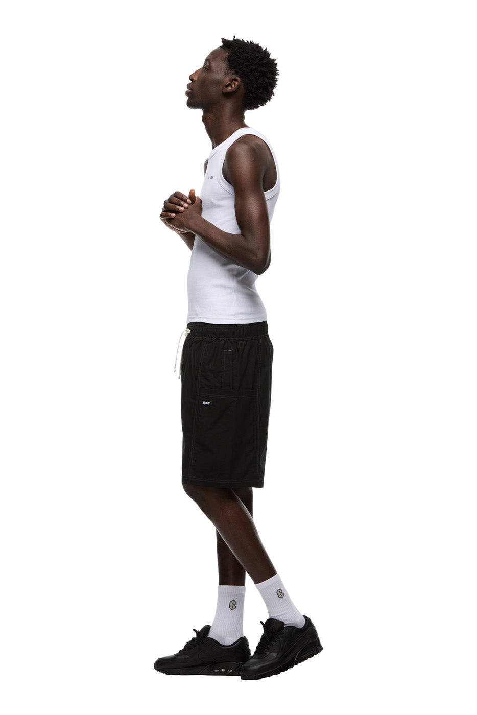 BIG POCKET SHORTS BLACK