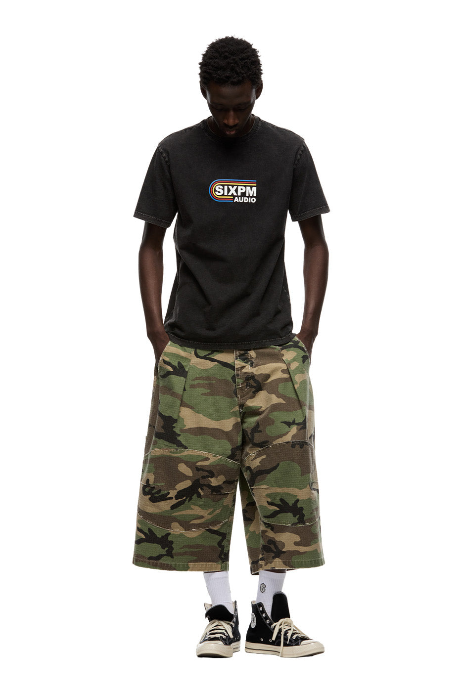 RAINBOW STUDIOS TEE BLACK