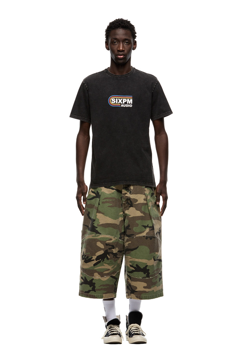 RAINBOW STUDIOS TEE BLACK