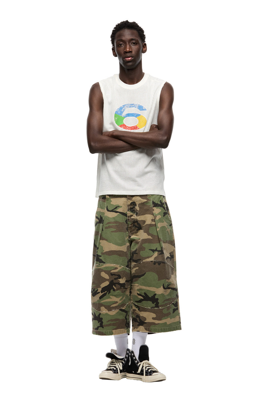 SNOOGLE MUSCLE TEE COCONUT WHITE